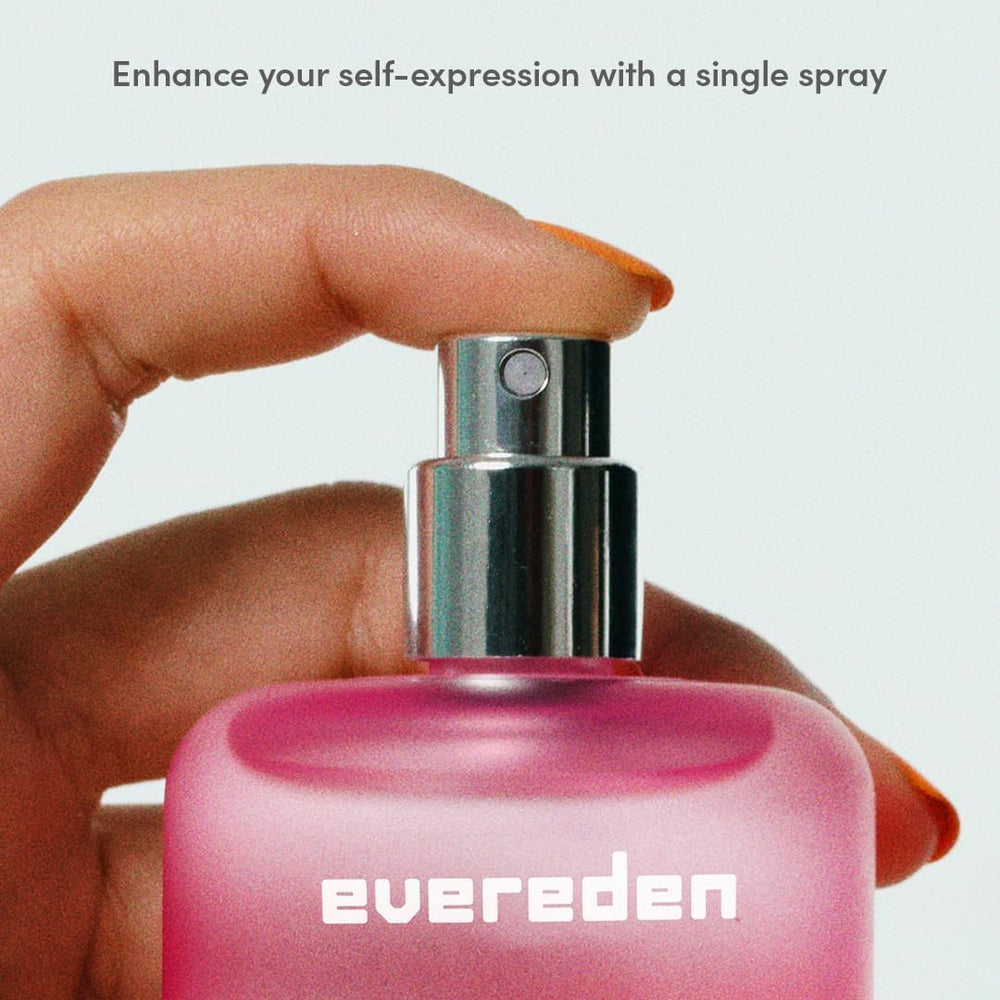 Evereden trio bottle display ideal for easy scent layering.