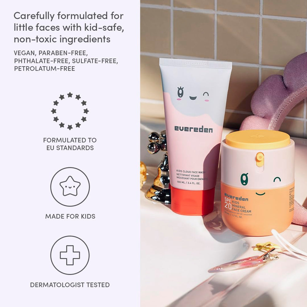 Evereden Tropical Sorbet Aroma closeup conveys citrus coconut scent for kids