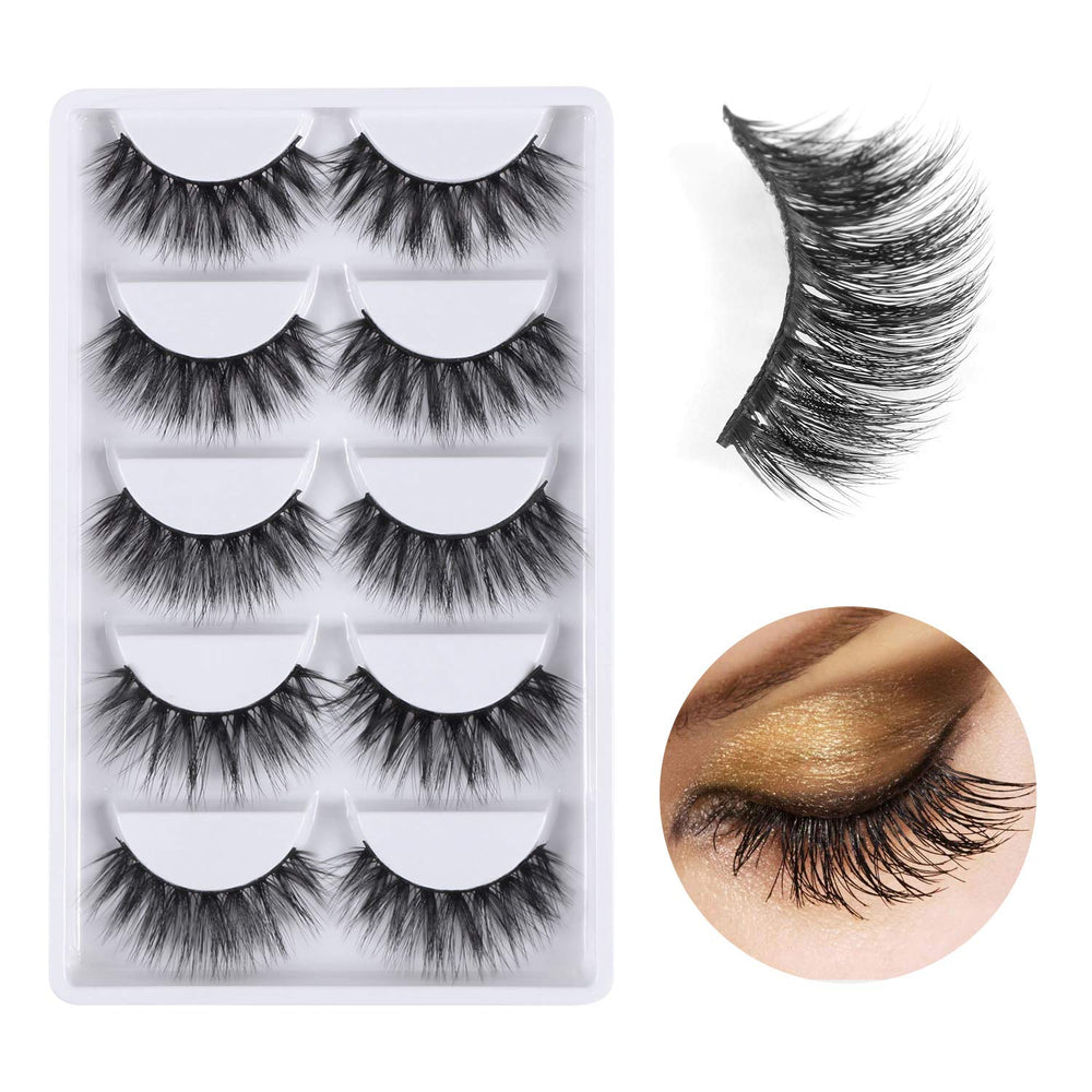 Evermarket 3D lashes with cross-cluster design for bold definition
