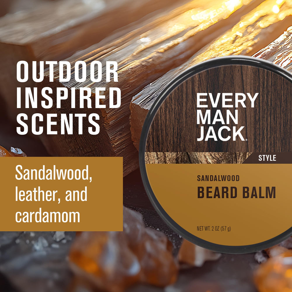Every Man Jack Beard Balm ingredients include shea butter for moisture