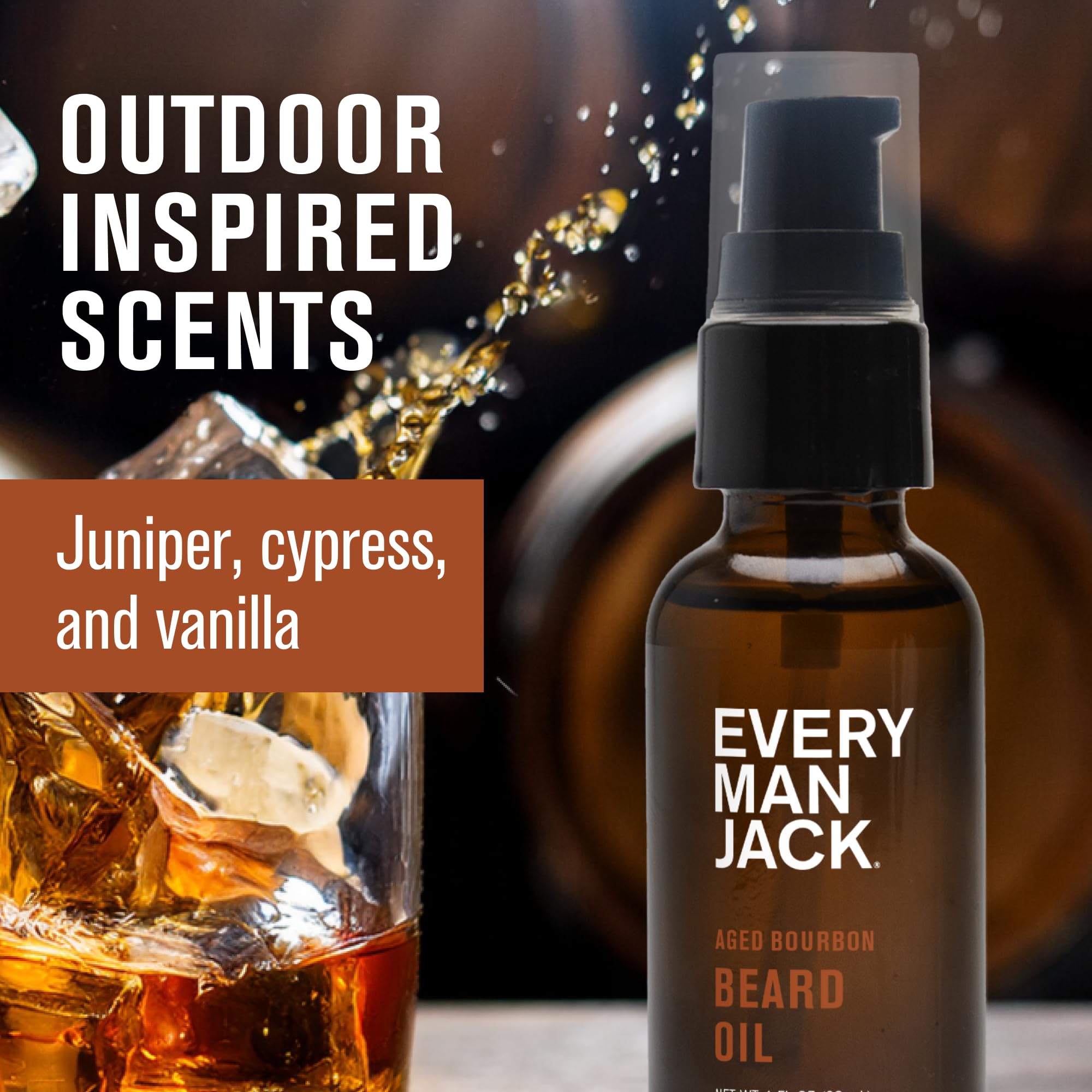 Every Man Jack beard oil softening action leaves beard smoother.
