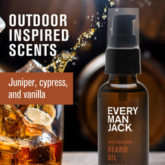 Every Man Jack beard oil softening action leaves beard smoother.