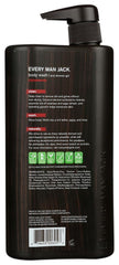 Every Man Jack Cedarwood twin-pack display emphasizing value and home use convenience.