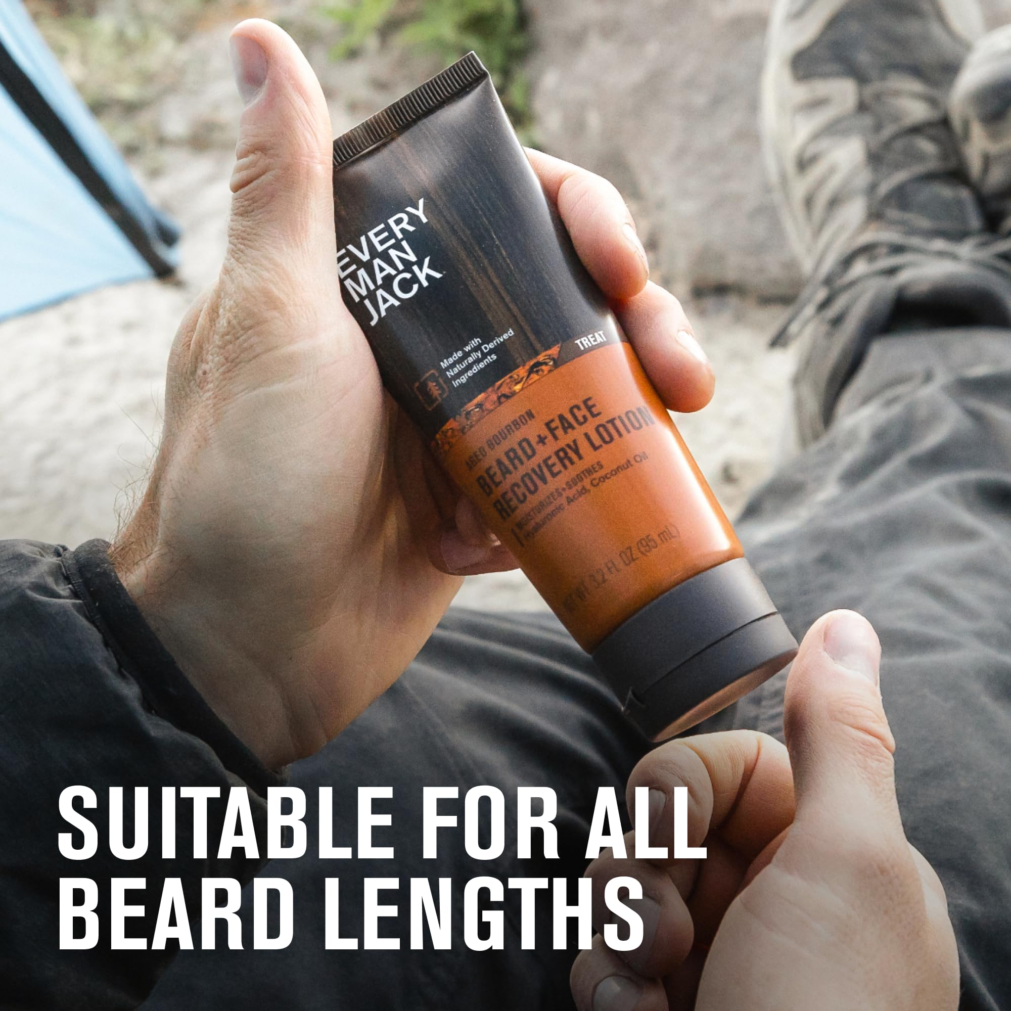 Every Man Jack bourbon-amber-vanilla scent evokes a refined, masculine aroma.