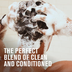 Foamy lather from Cedar and Red Sage shampoo during a daily wash