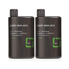 Every Man Jack coconut tea tree hair lather close-up for refreshing cleanse.