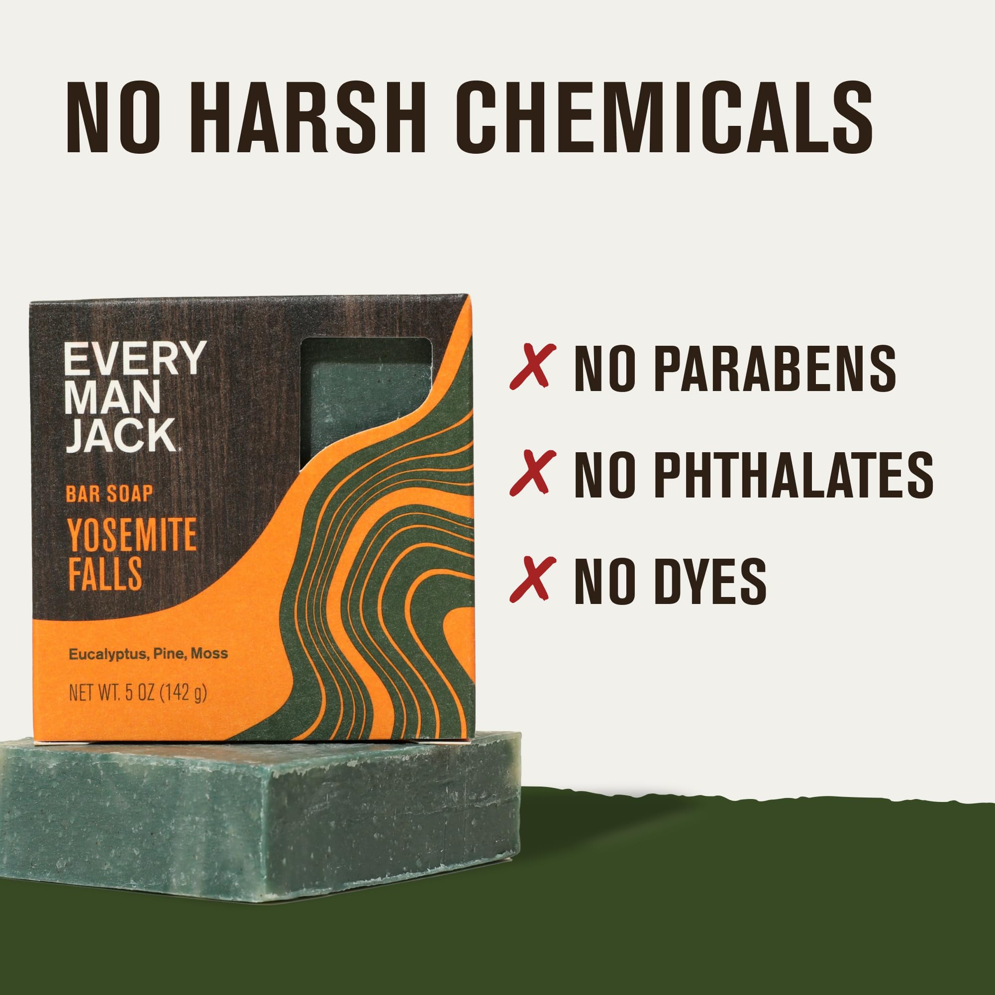 Every Man Jack Cold Plunge bar soap 2-pack on display; great value and convenience