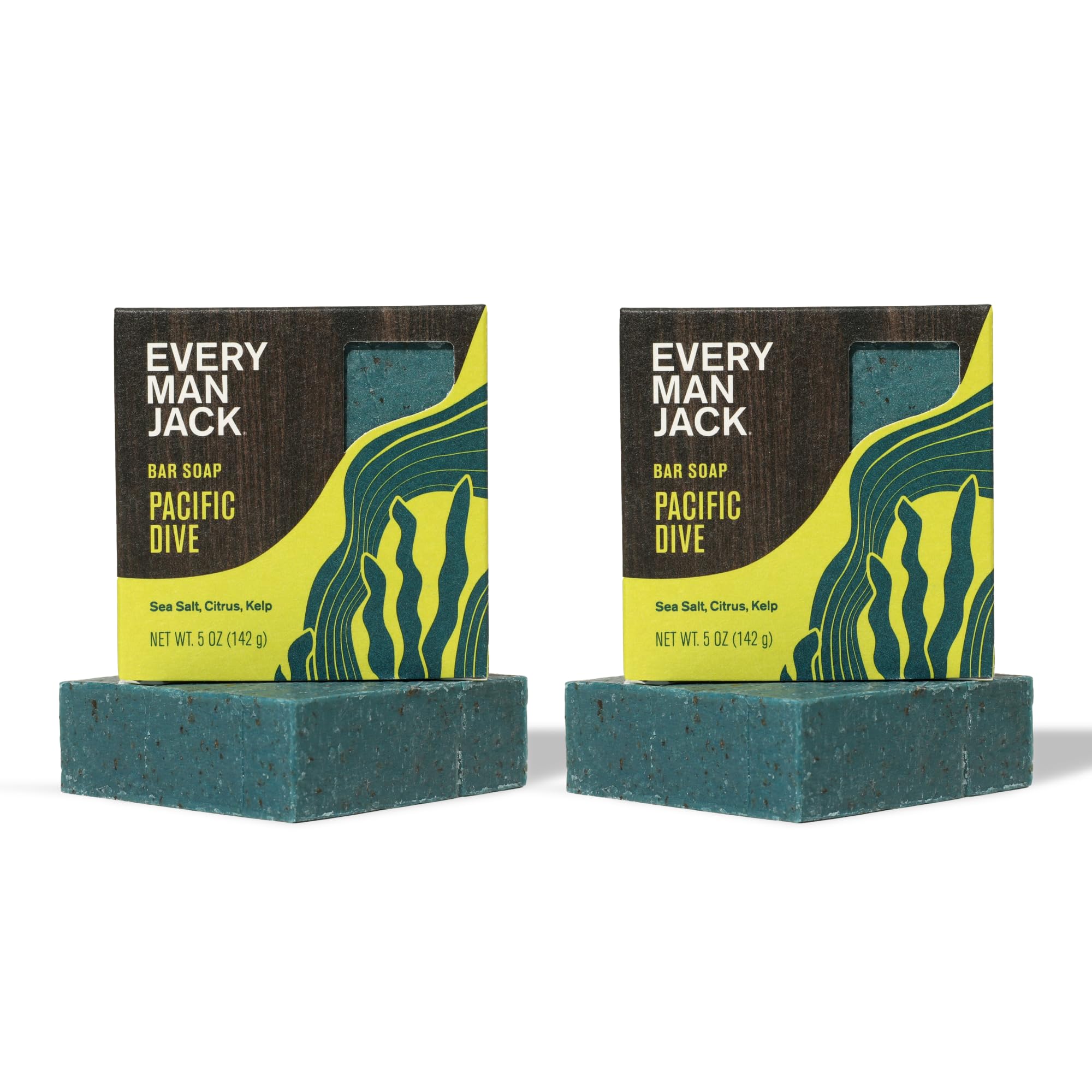 Every Man Jack Cold Plunge two-pack soap display for daily cleansing