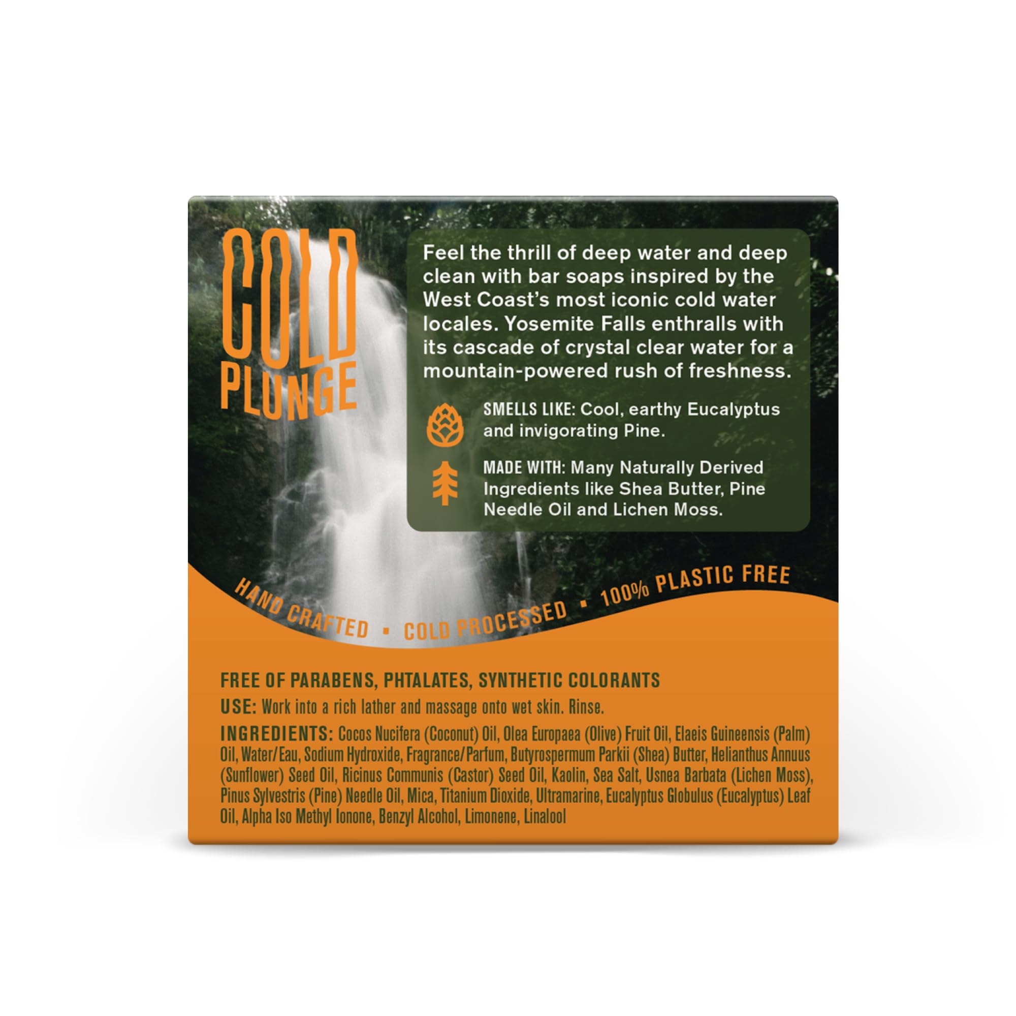 Every Man Jack Yosemite Falls scent bar; eucalyptus and pine notes