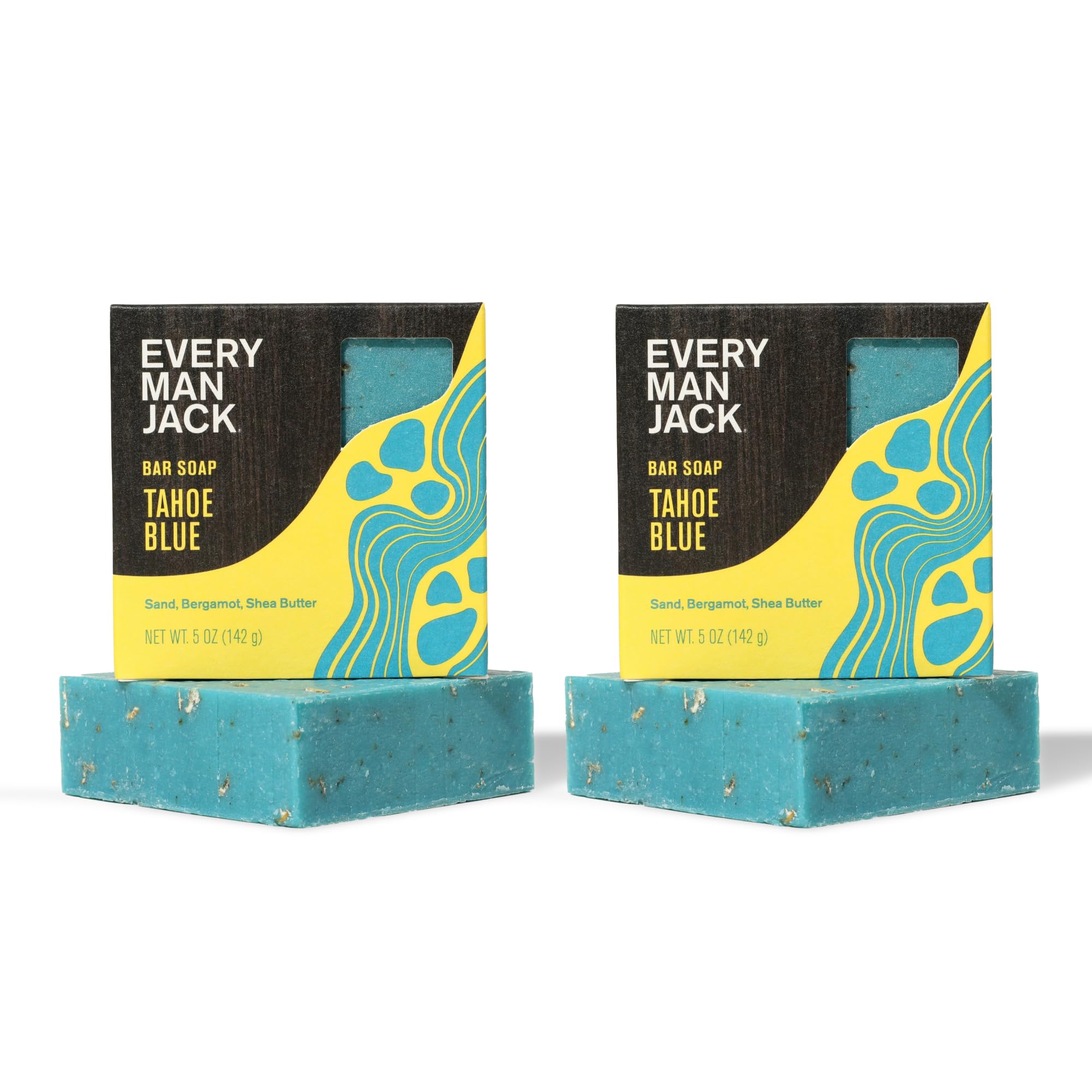 Every Man Jack Cold Plunge Tahoe Blue bar offers a refreshing cleanse.