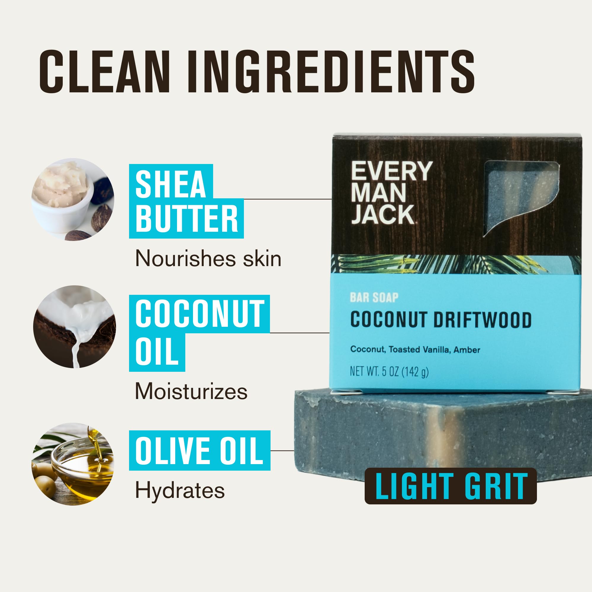 Every Man Jack cream foam lather suggests a smooth cleansing experience.