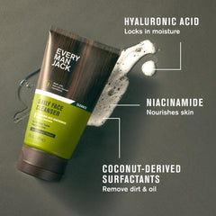 Every Man Jack Post Shave Balm tube cools and soothes with menthol and aloe vera.