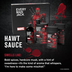 Every Man Jack Deadpool deodorant stick with aluminum-free formula
