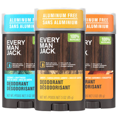 Every Man Jack Coconut Driftwood deodorant stick for long-lasting natural freshness