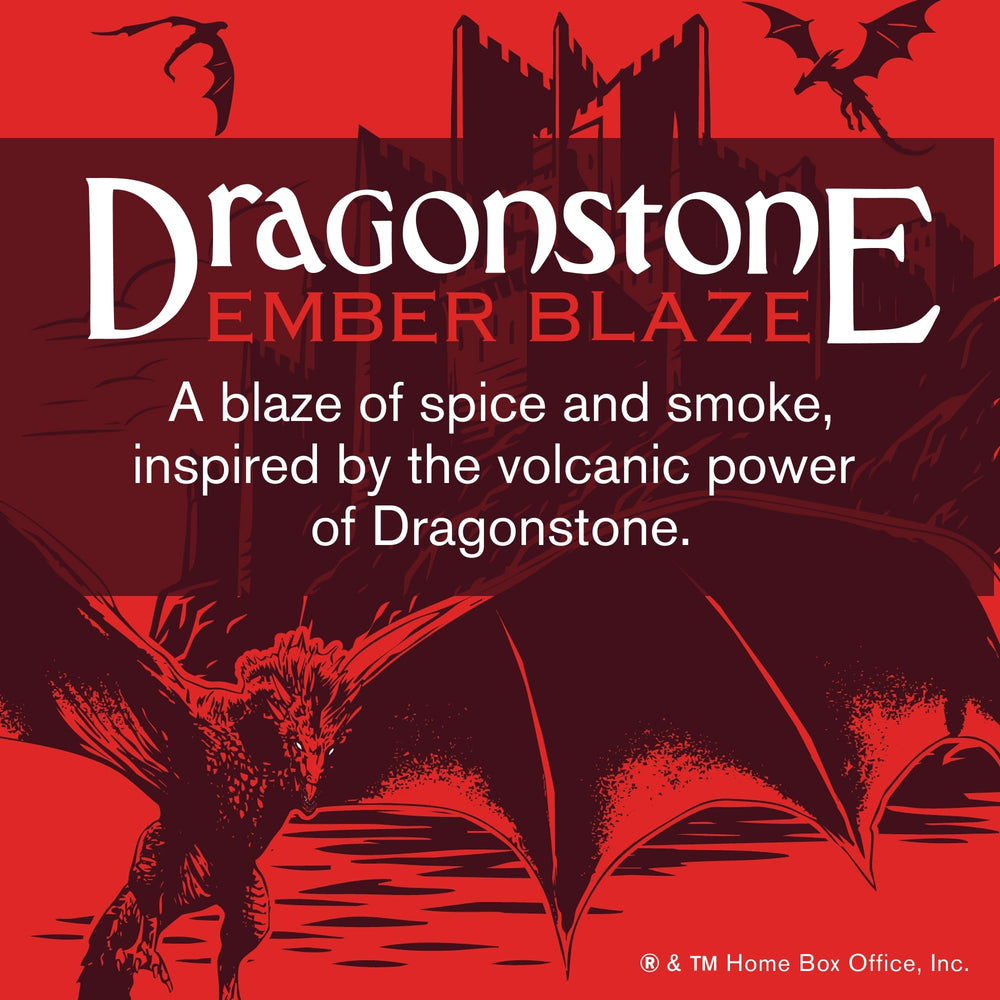 Every Man Jack Game of Thrones Dragonstone emblem artwork on collector bottle.