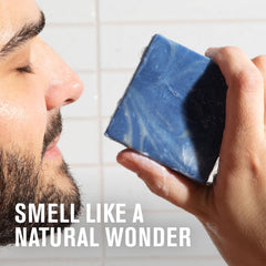 Every Man Jack glacial clay texture close-up shows mineral-rich cleansing.
