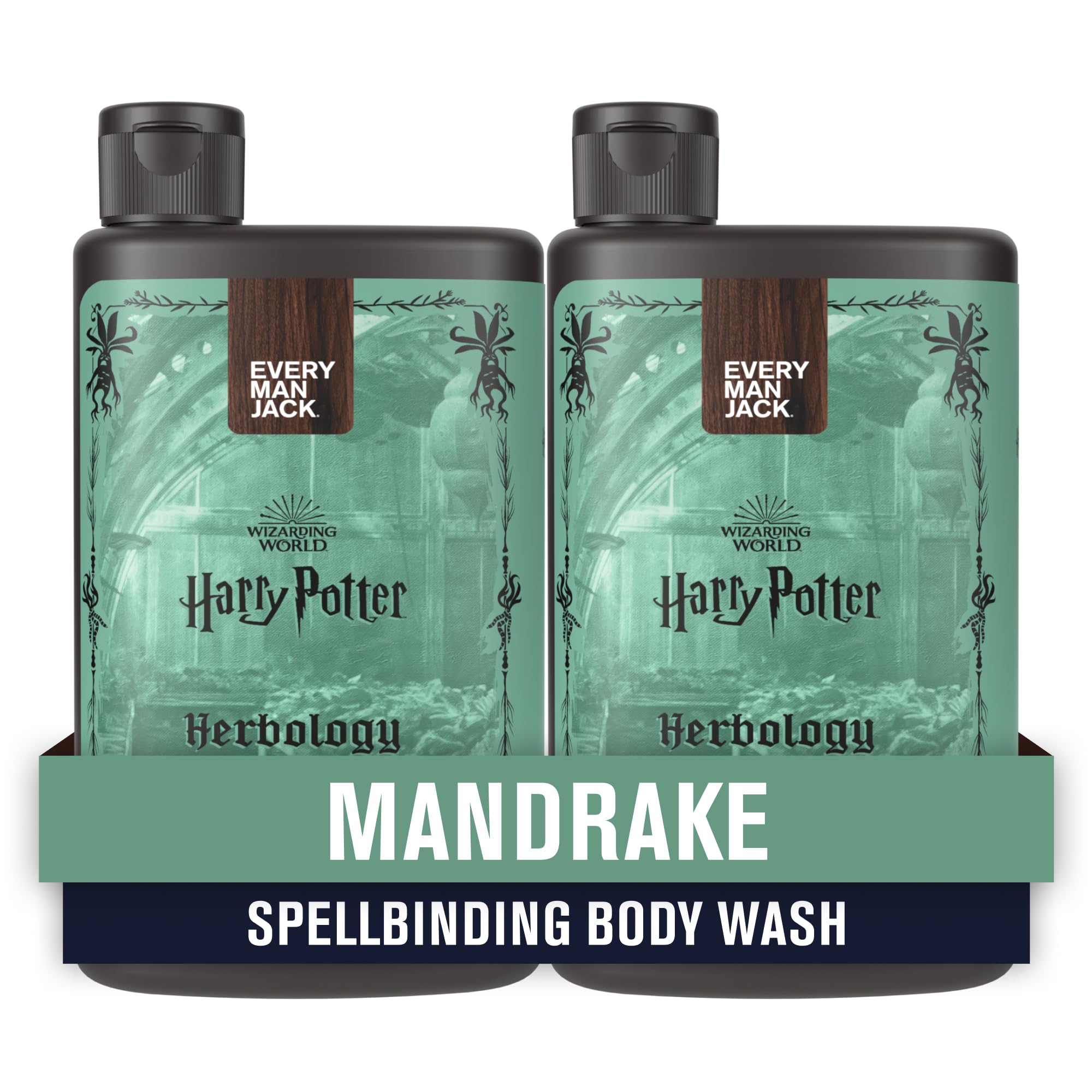Every Man Jack Harry Potter collector trunk with boxed body wash set.