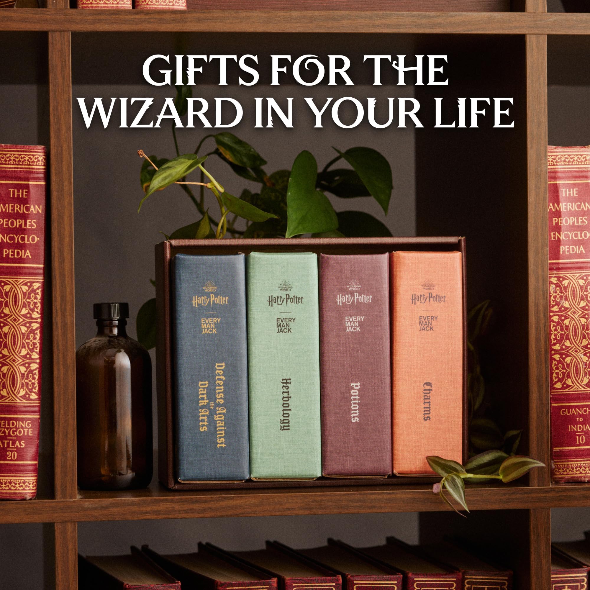 Every Man Jack Harry Potter forbidden forest bottle with adventure-inspired scent.