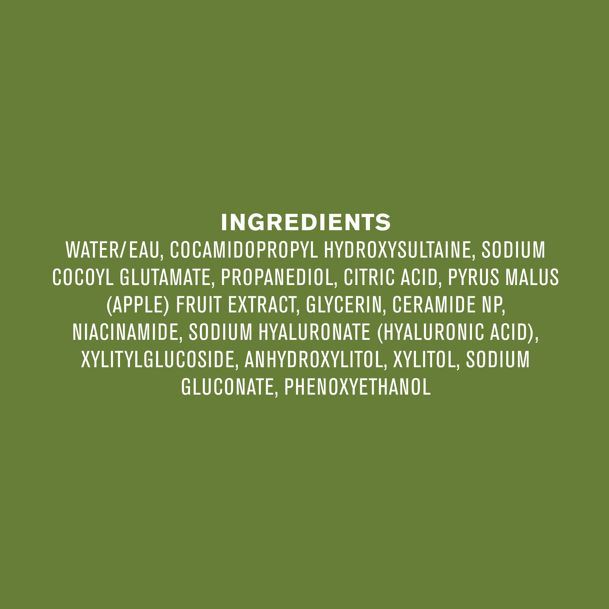 Every Man Jack Hydrating Face Wash ingredient niacinamide supports skin tone and resilience.