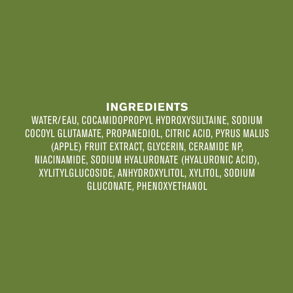 Every Man Jack Hydrating Face Wash ingredient niacinamide supports skin tone and resilience.