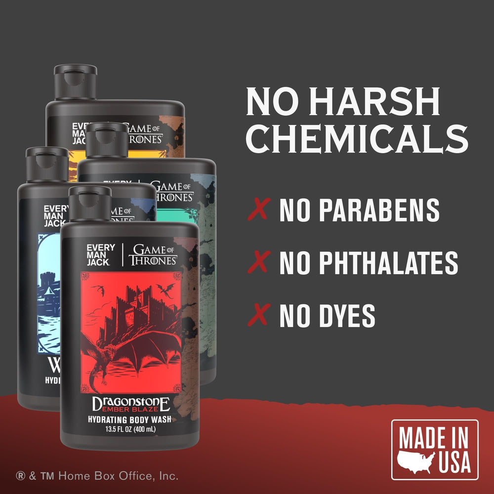 Every Man Jack coconut-derived surfactants and glycerin close-up, signaling a gentle, effective clean.