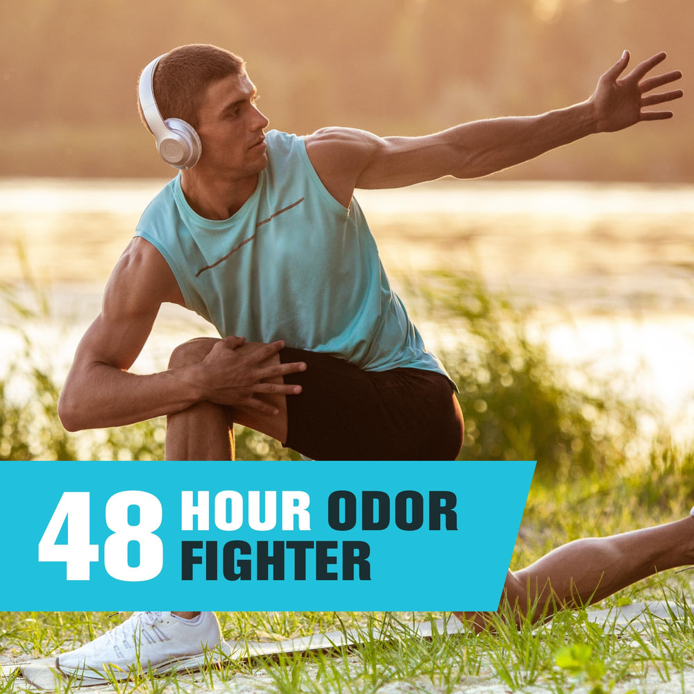 Postbiotics component of Every Man Jack Pro Deodorant promotes skin-friendly balance
