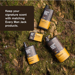 Every Man Jack sandalwood beard butter tube for soft, conditioned beard