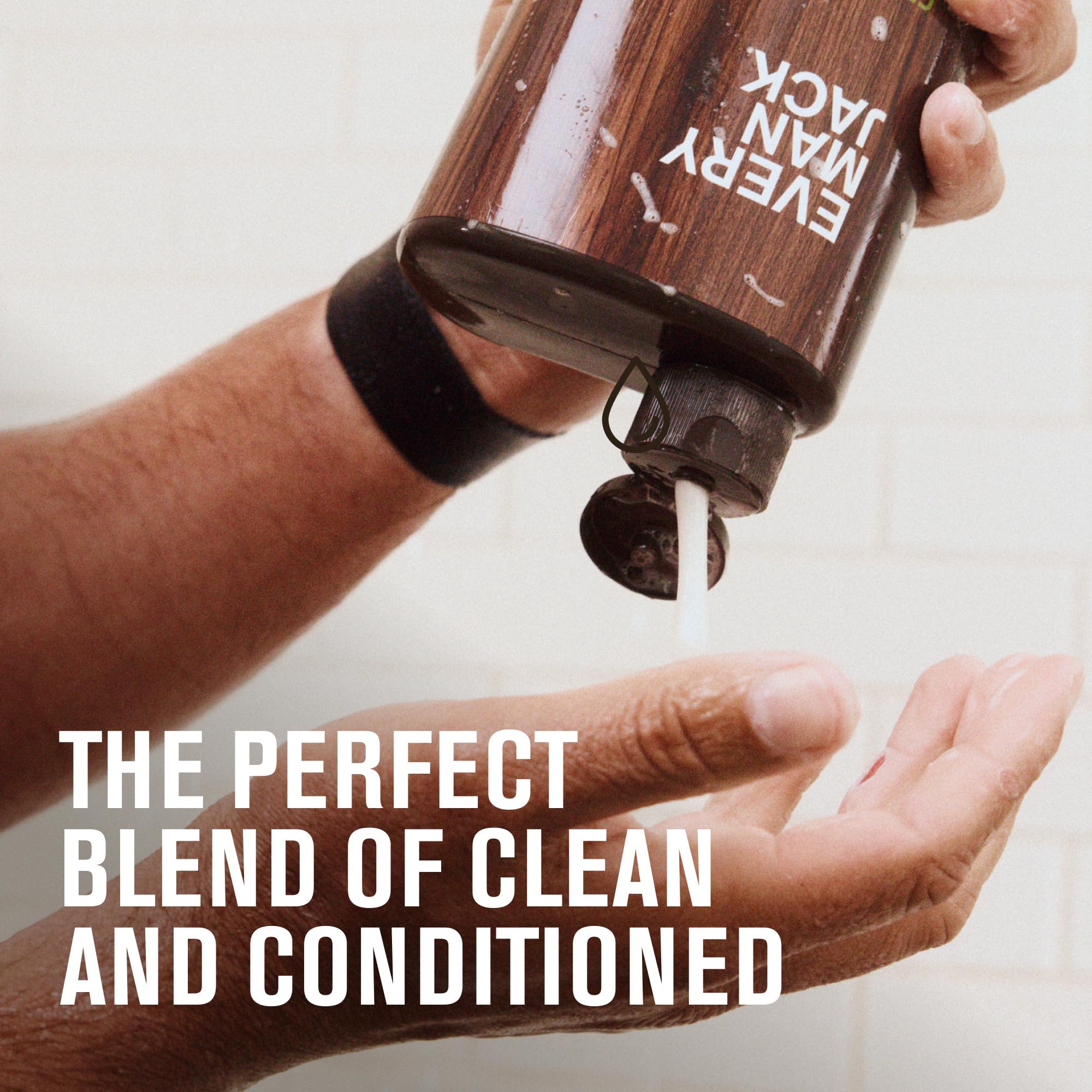 Every Man Jack Sea Salt 2in1 hair cleanse for daily refreshment.