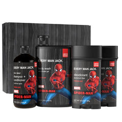 Every Man Jack Spider-Man body wash 2-pack for daily refreshing cleanse