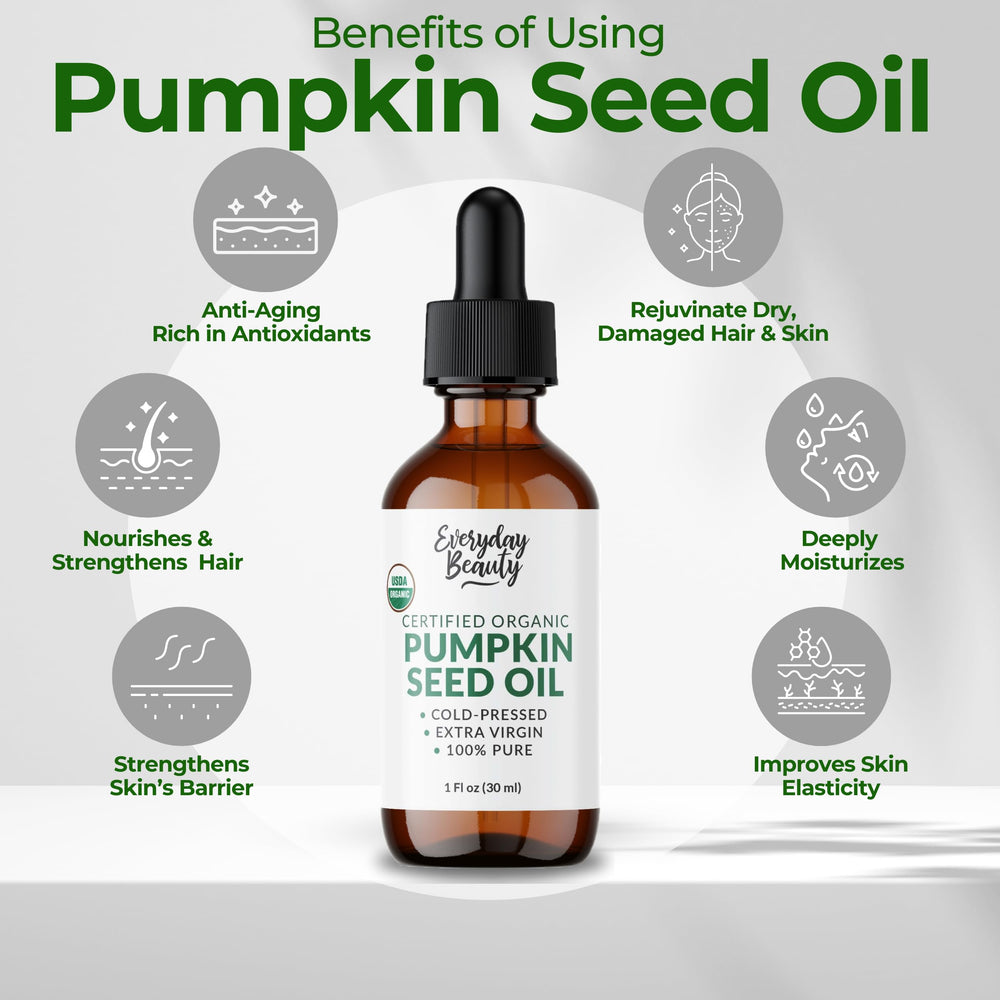 Everyday Beauty label highlights USDA organic certification.
