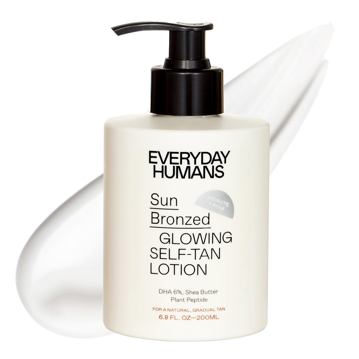 Everyday Humans Sun Bronzed Gradual Self Tanner bottle for a natural sunless glow.