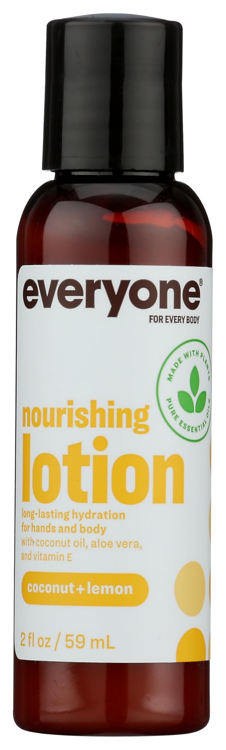 Everyone EO Lotion Coconut Lemon Impulse travel-size tube for on-the-go hydration.