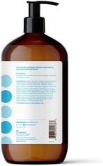 Everyone EO Unscented lotion label closeup highlighting clean ingredients for sensitive skin