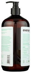 Everyone Tea Tree Peppermint Soap lather close-up shows rich foam for comfortable cleansing.
