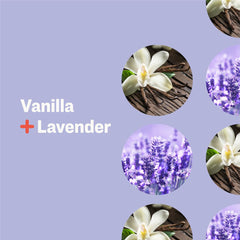 Everyone Vanilla and Lavender 3 In 1 Soap lather close-up shows rich foam.