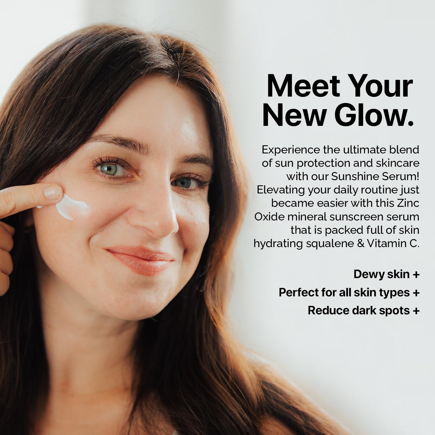 EveryRay Suncare Sunshine Serum soothing zinc oxide benefits for sensitive skin.
