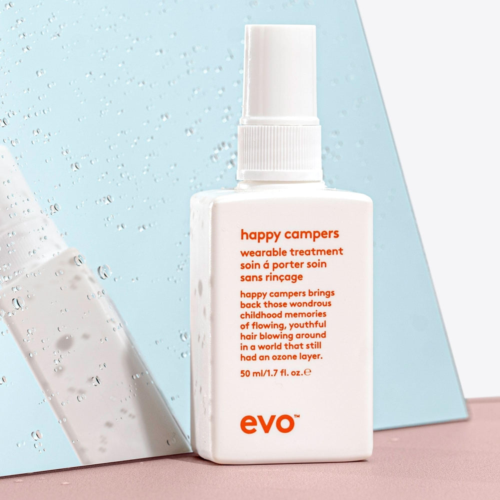 EVO Happy Campers UV protection scene in outdoor light.
