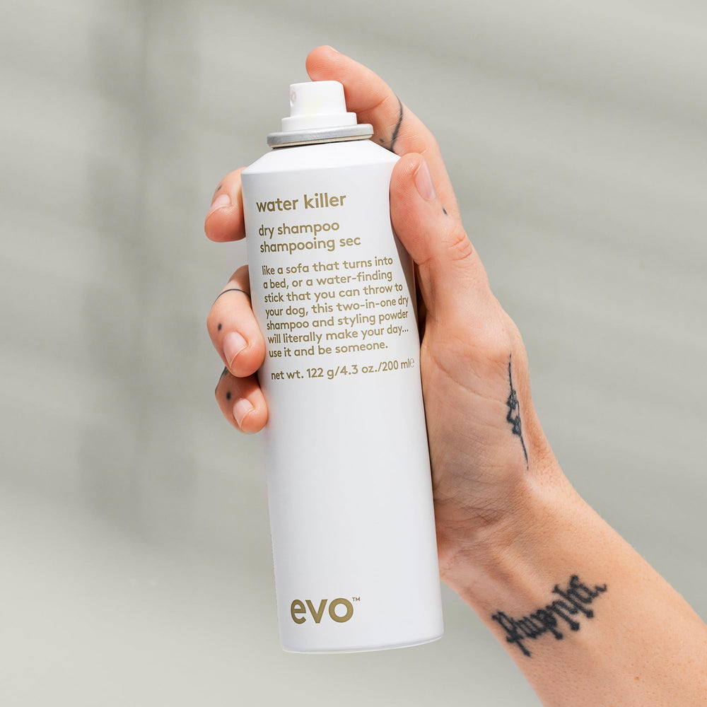 Brume rafraîchissante EVO Water Killer pour volume durable.
