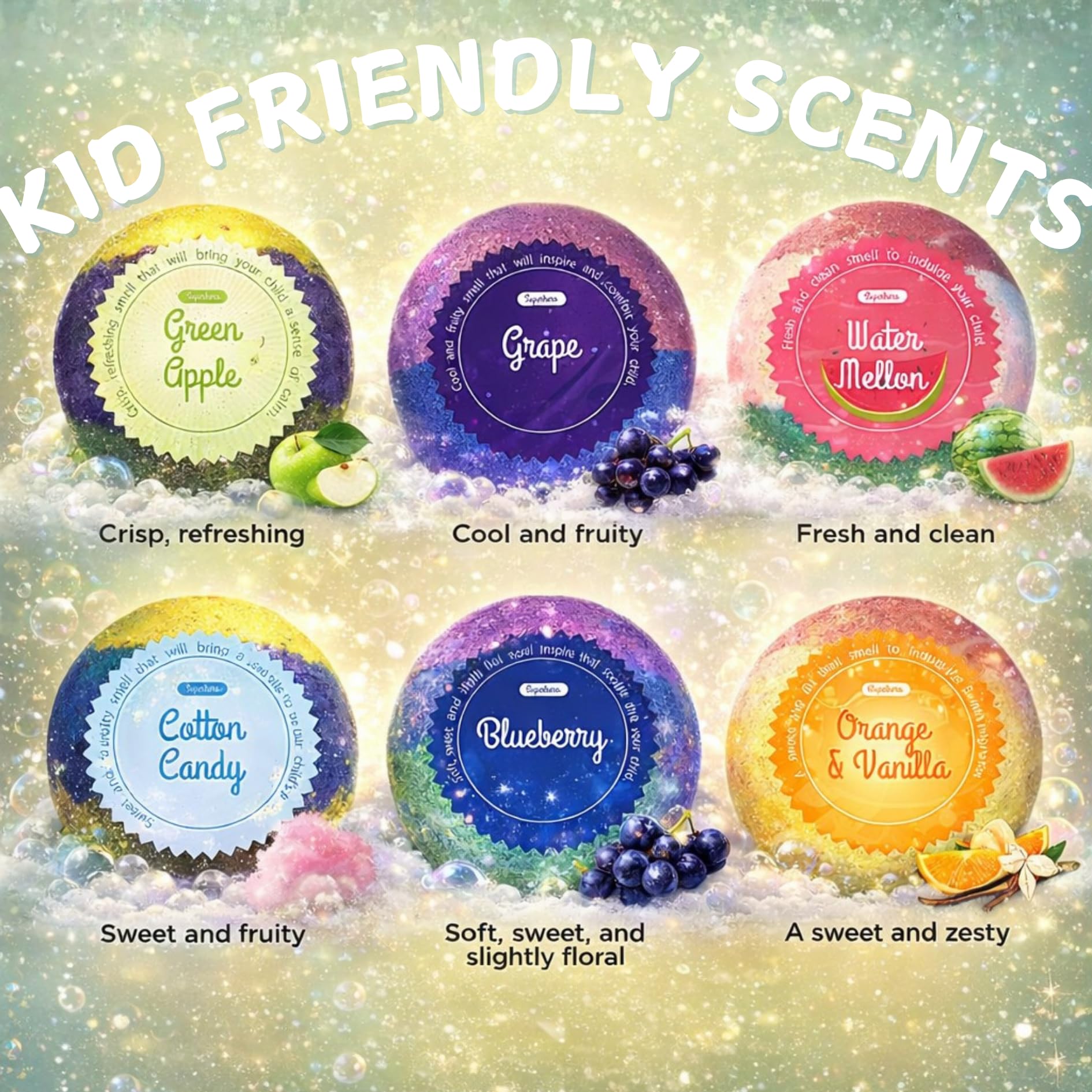 EvolutionUSA organic ingredients ensure gentle, skin-safe bath time for kids.