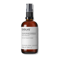 Evolve Kalahari Dream Cleansing Oil bottle in blush pink for daily makeup removal