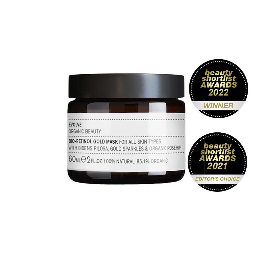 Evolve Organic Beauty argan oil and rosehip oil boost for deep hydration.