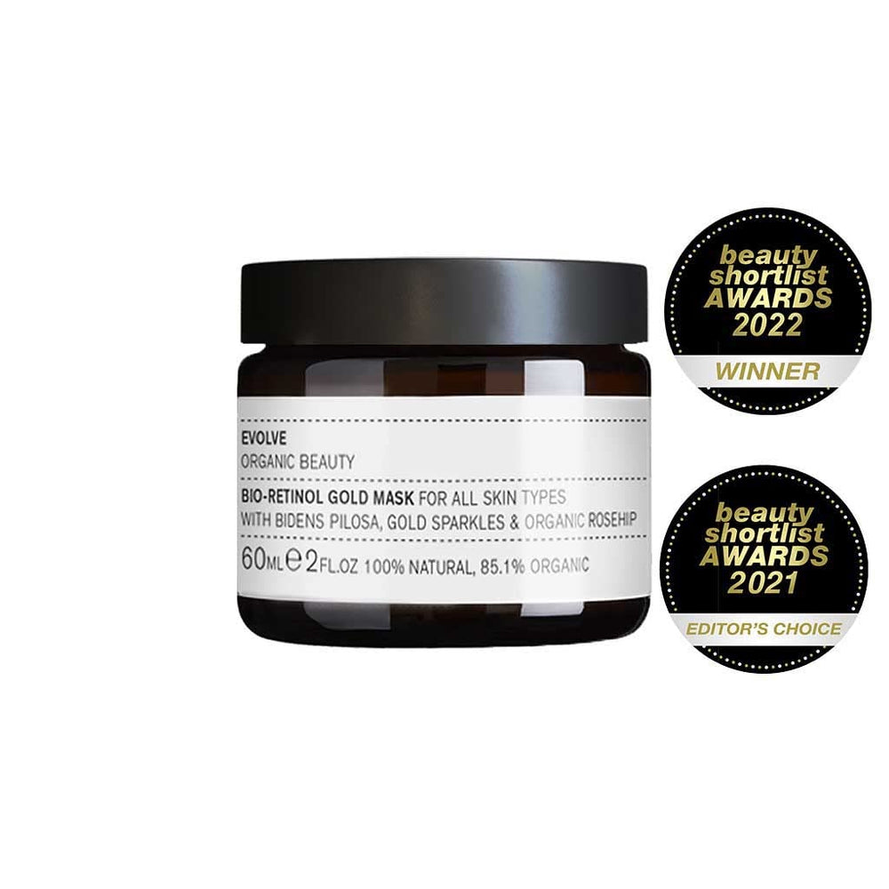 Evolve Organic Beauty argan oil and rosehip oil boost for deep hydration.