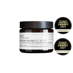 Evolve Organic Beauty argan oil and rosehip oil boost for deep hydration.