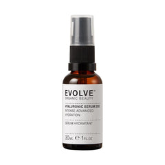 Evolve Organic Beauty Natural Hyaluronic Acid 200 Serum bottle for lightweight hydration