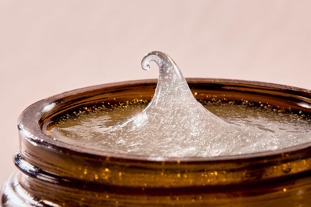 Evolve skin after use appears hydrated and calm.