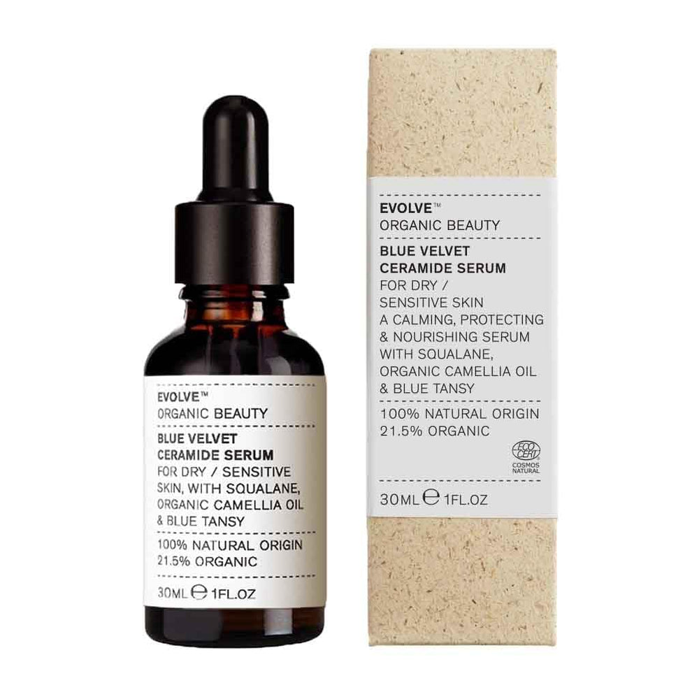 Evolve Vegan Cruelty-free seal, ethical skincare choice.