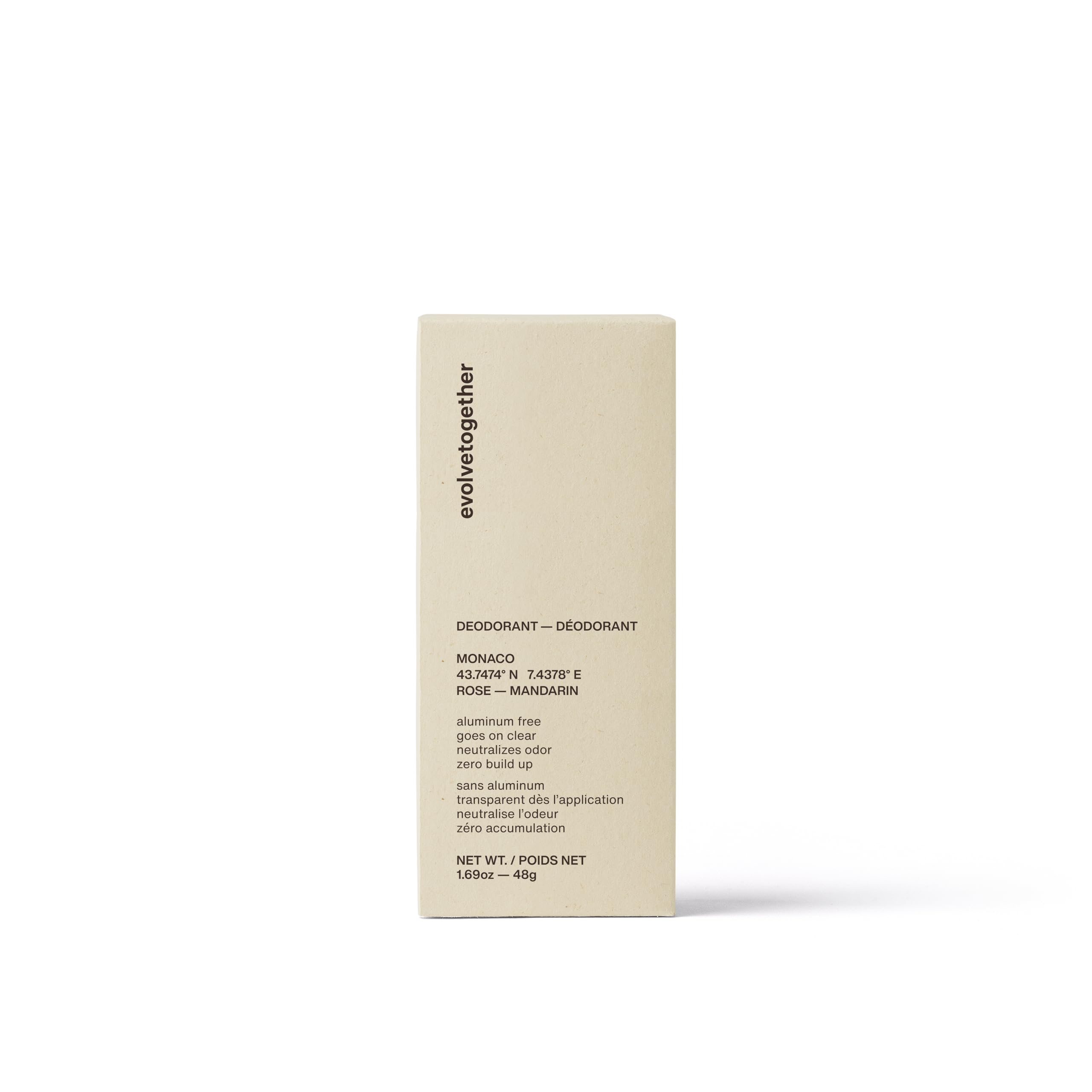 evolvetogether award-winning natural deodorant stick for confidence