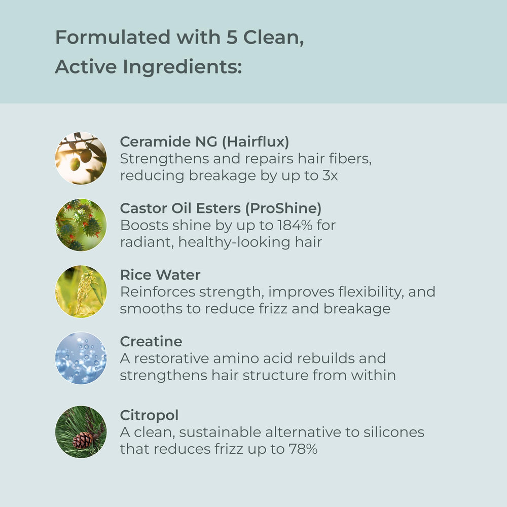 EVOLVh UltraShine Moisture Shampoo pump dispensing for easy application.