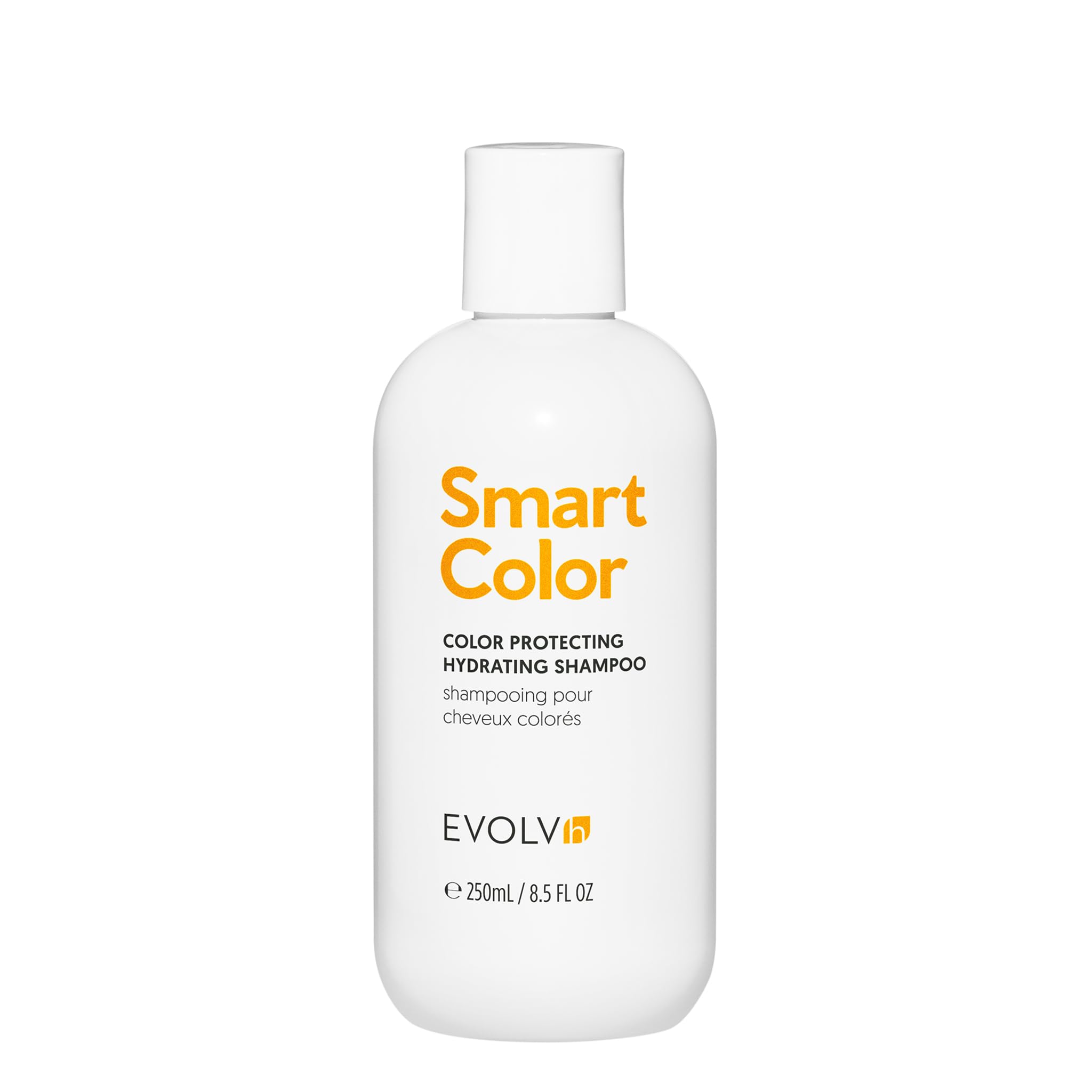 EVOLVh SmartColor Protecting Shampoo bottle for color-treated hair protection.