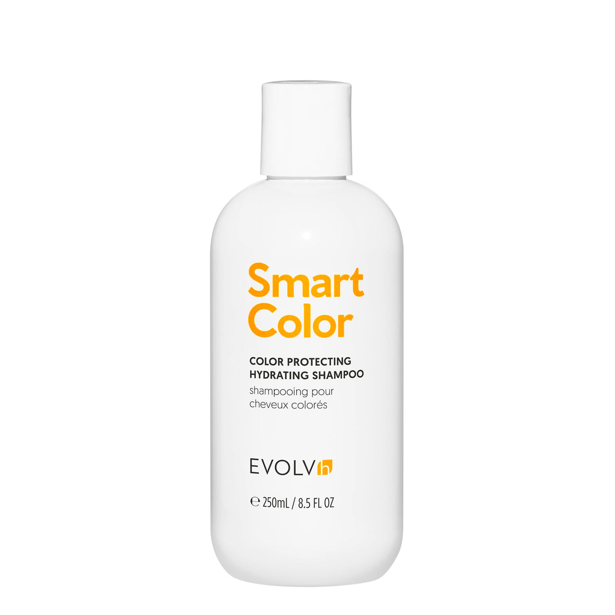 EVOLVh SmartColor Protecting Shampoo bottle for color-treated hair protection.